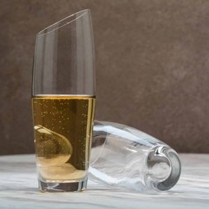 Set of 4 champagne flutes